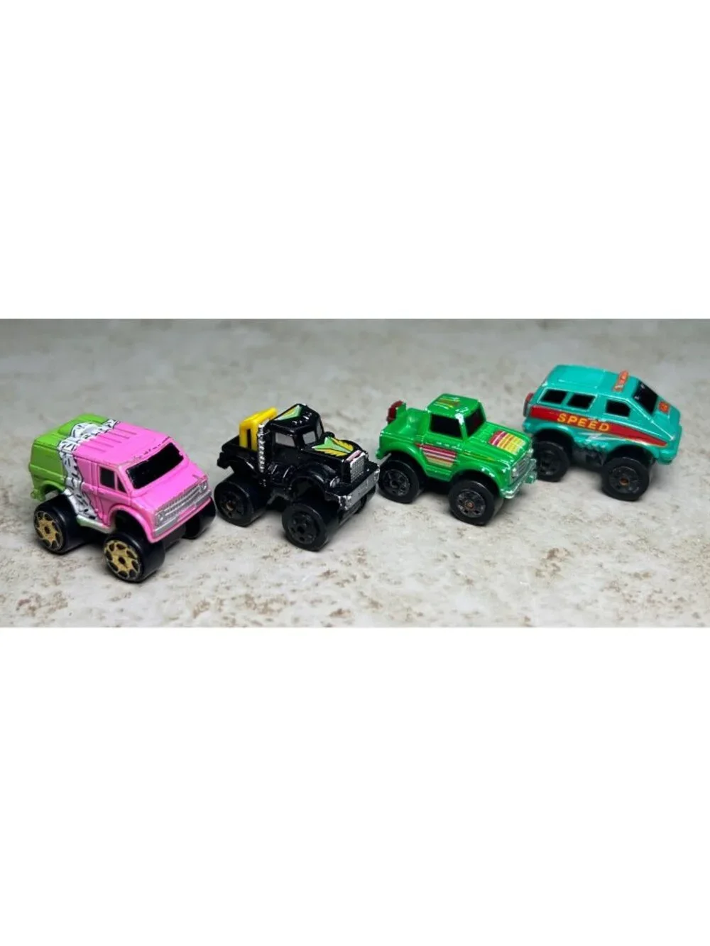 Vintage Galoob Micro Machines Road Champs Cars Trucks Lot of 21